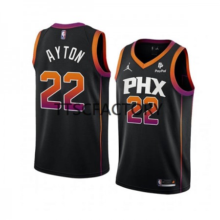 Maillot Basket Phoenix Suns DeAndre Ayton 22 Jordan 2022-23 Statement Edition Noir Swingman - Homme